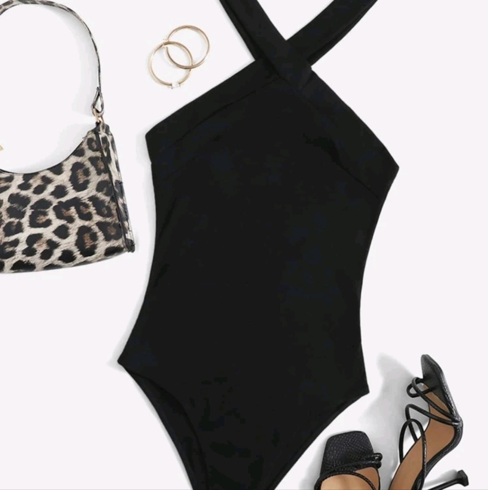 Halter bodysuit